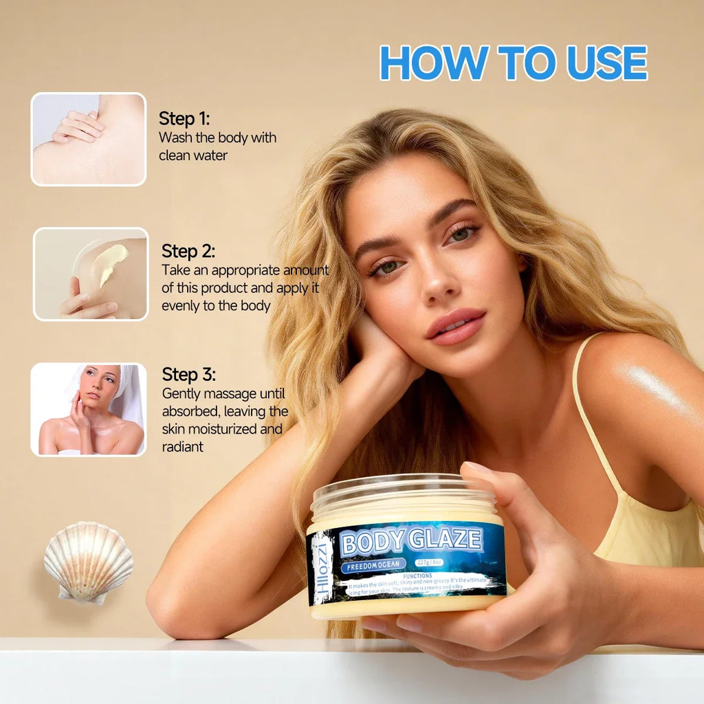 Body Glaze Cream – Moisturize, Brighten & Even Skin Tone