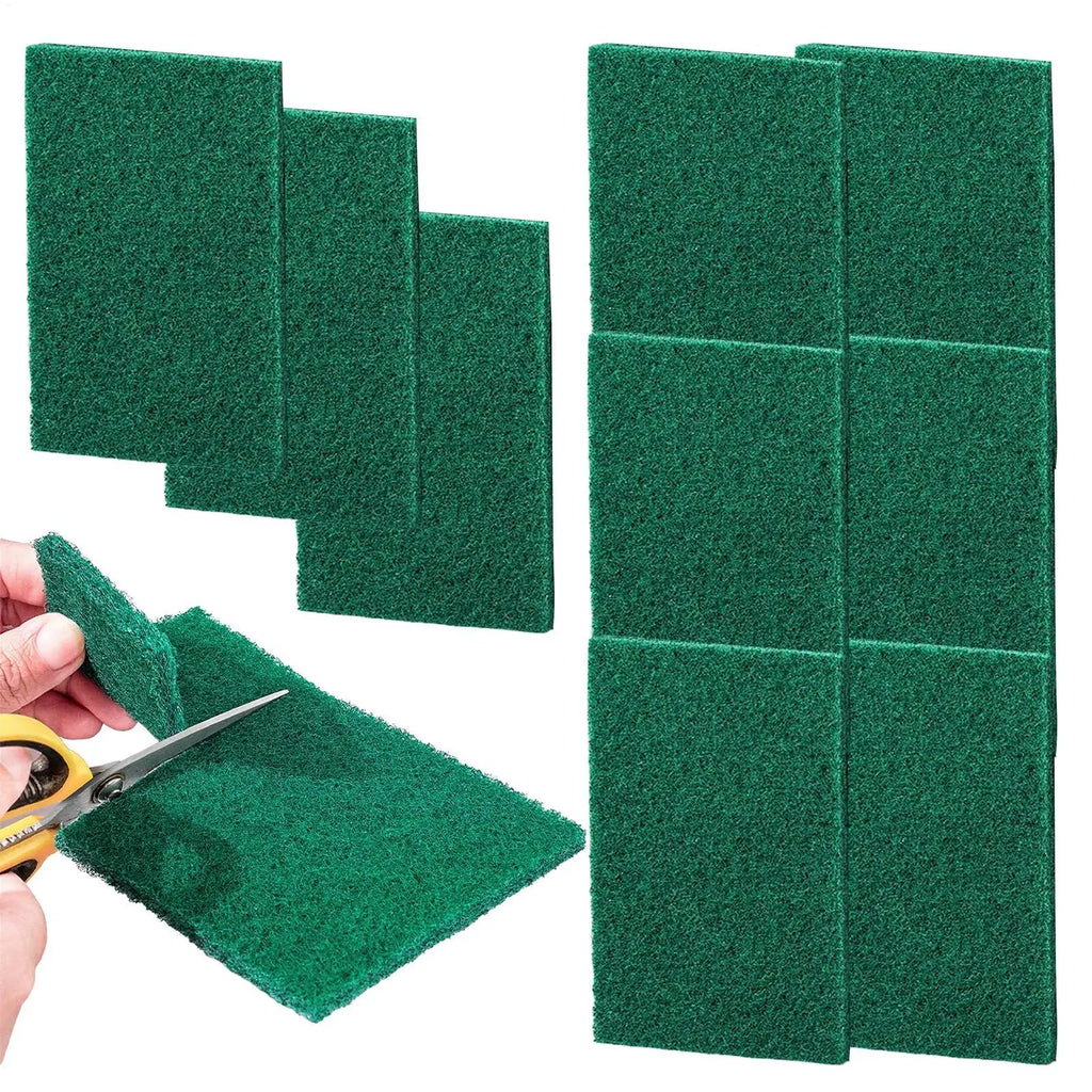 10-Pack Non-Scratch Scouring Pads – Kitchen, Grill & Bath