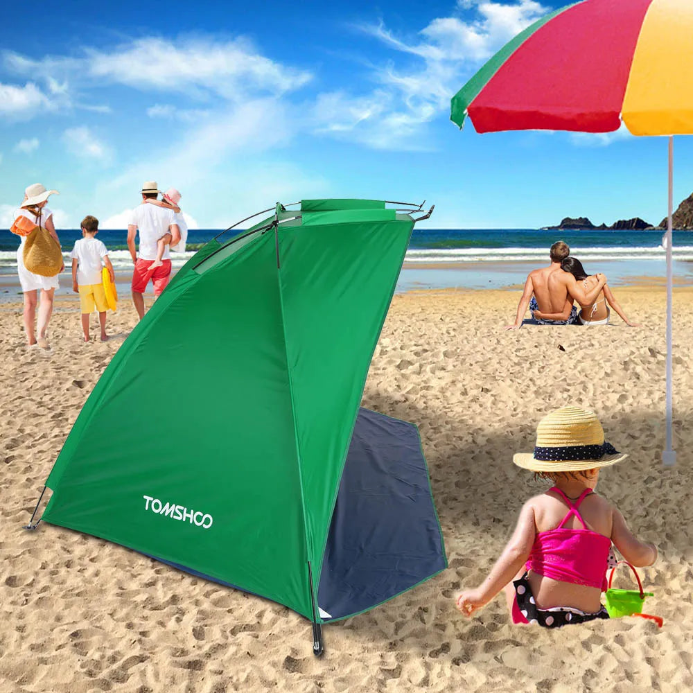 2-Person UV Beach Tent – Ultralight Portable Sun Shade Shelter