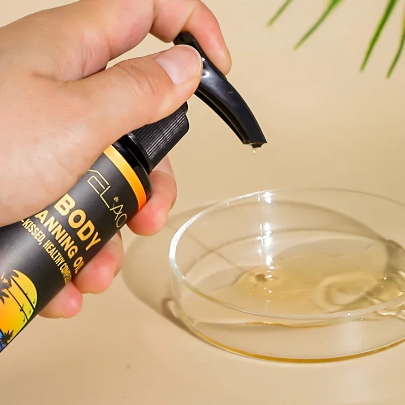 MELAO Tanning Oil – Tan Intensifier & Moisturizing Body Oil