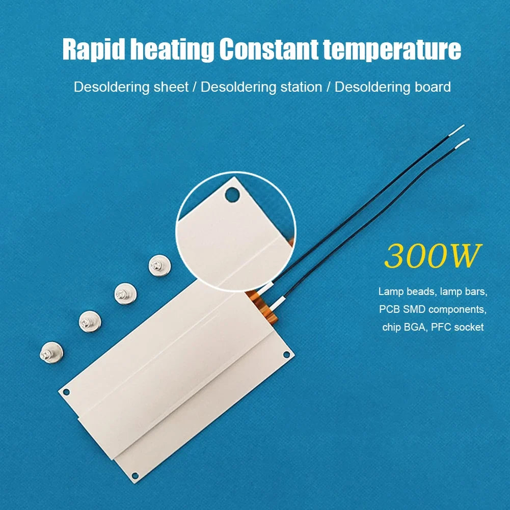 400W Aluminum LED Remover PTC Heating Plate Soldering Chip Welder BGA