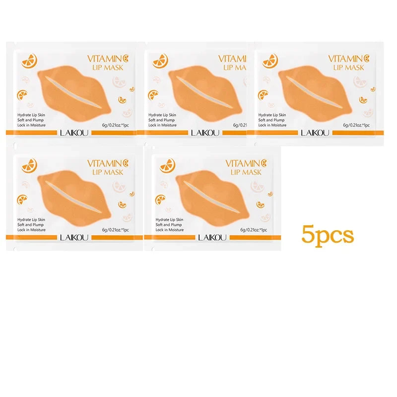 LAIKOU Hydrating Lip Mask Gel Patches – Moisturize & Repair
