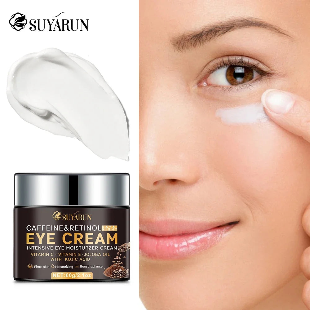 SUYARUN Anti-Aging Eye Cream – Vitamin C, Caffeine & Retinol