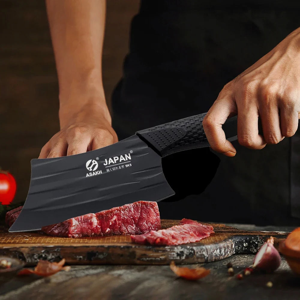 3Cr13 Stainless Steel Chinese Chef's Cleaver & Slicing Knife