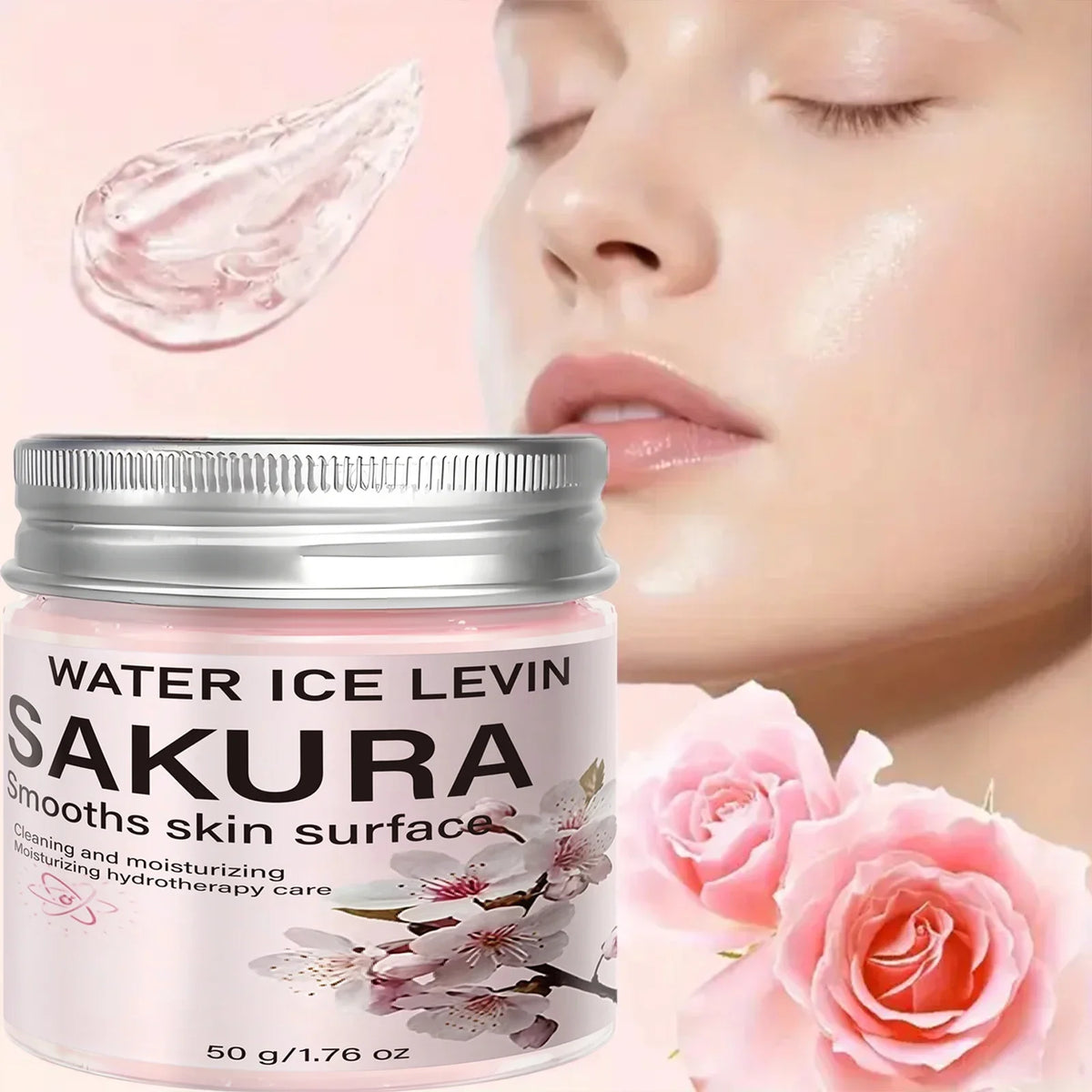 Sakura Face Mask – Collagen & Hyaluronic Acid | Smooth Skin