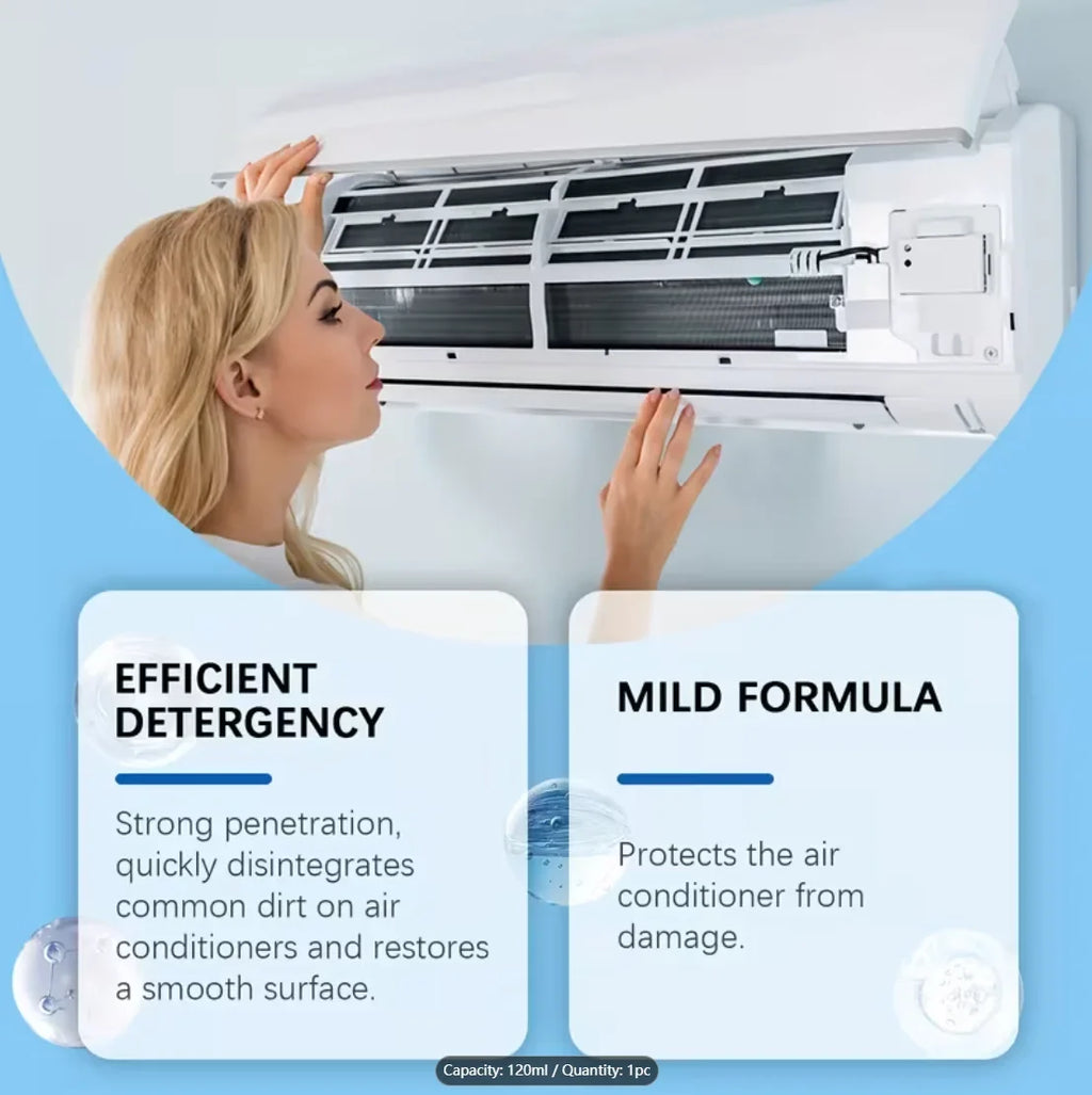 AC Foam Cleaner Spray – No-Disassembly Air Conditioner Cleaner