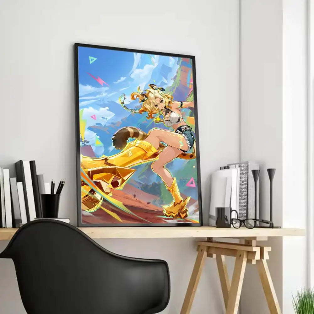 Xilonen Game Canvas Poster – Unframed Wall Art | Home Décor
