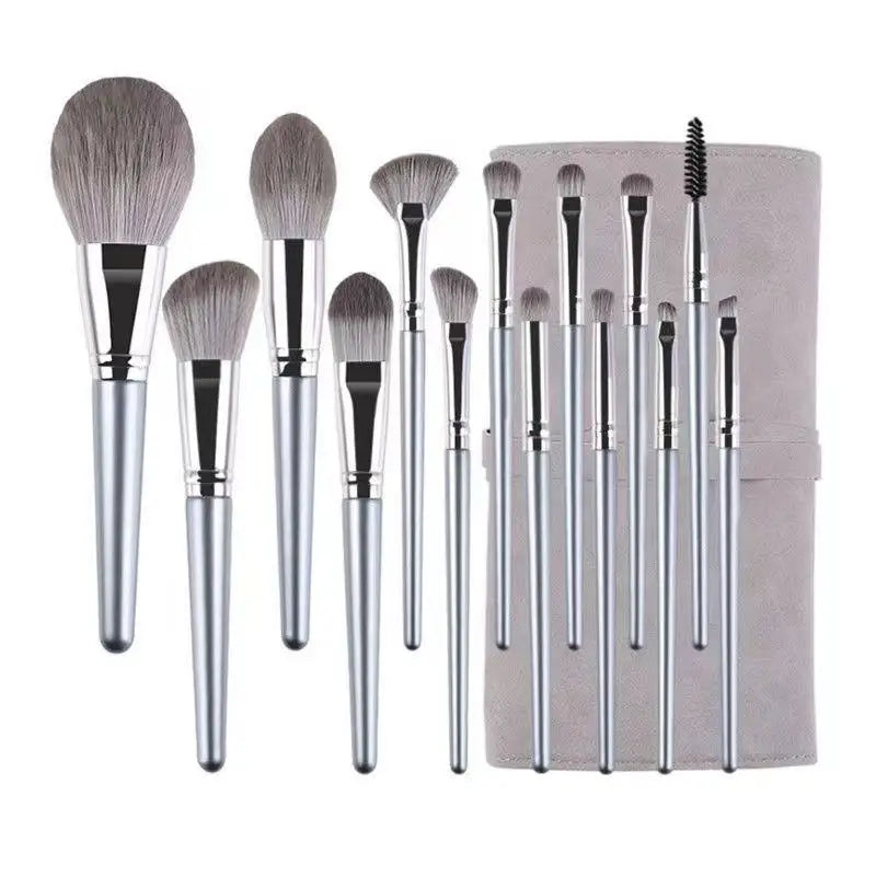 DIKALU 14-Pc Professional Makeup Brush Set – Full Face Kit