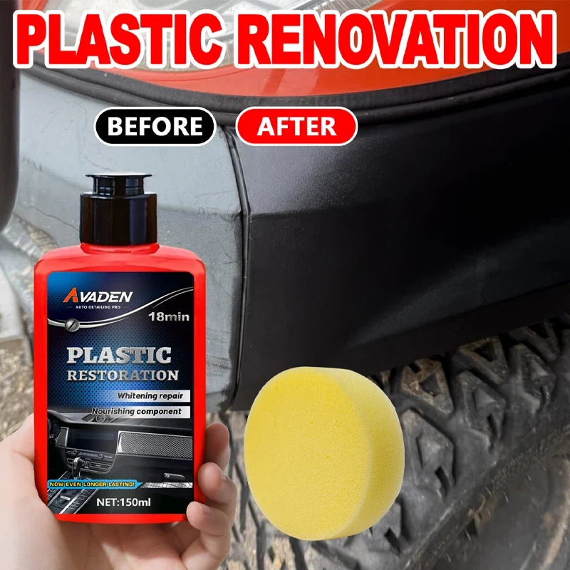 Car Plastic & Trim Restorer – UV Protection Ceramic Coat