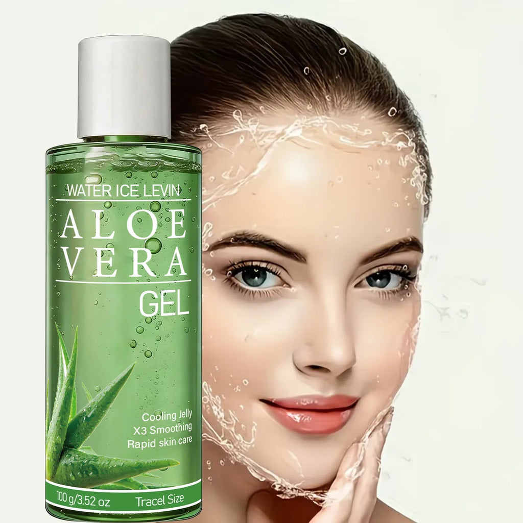 Pure Aloe Vera Gel with Hyaluronic Acid | Cooling Moisturizer
