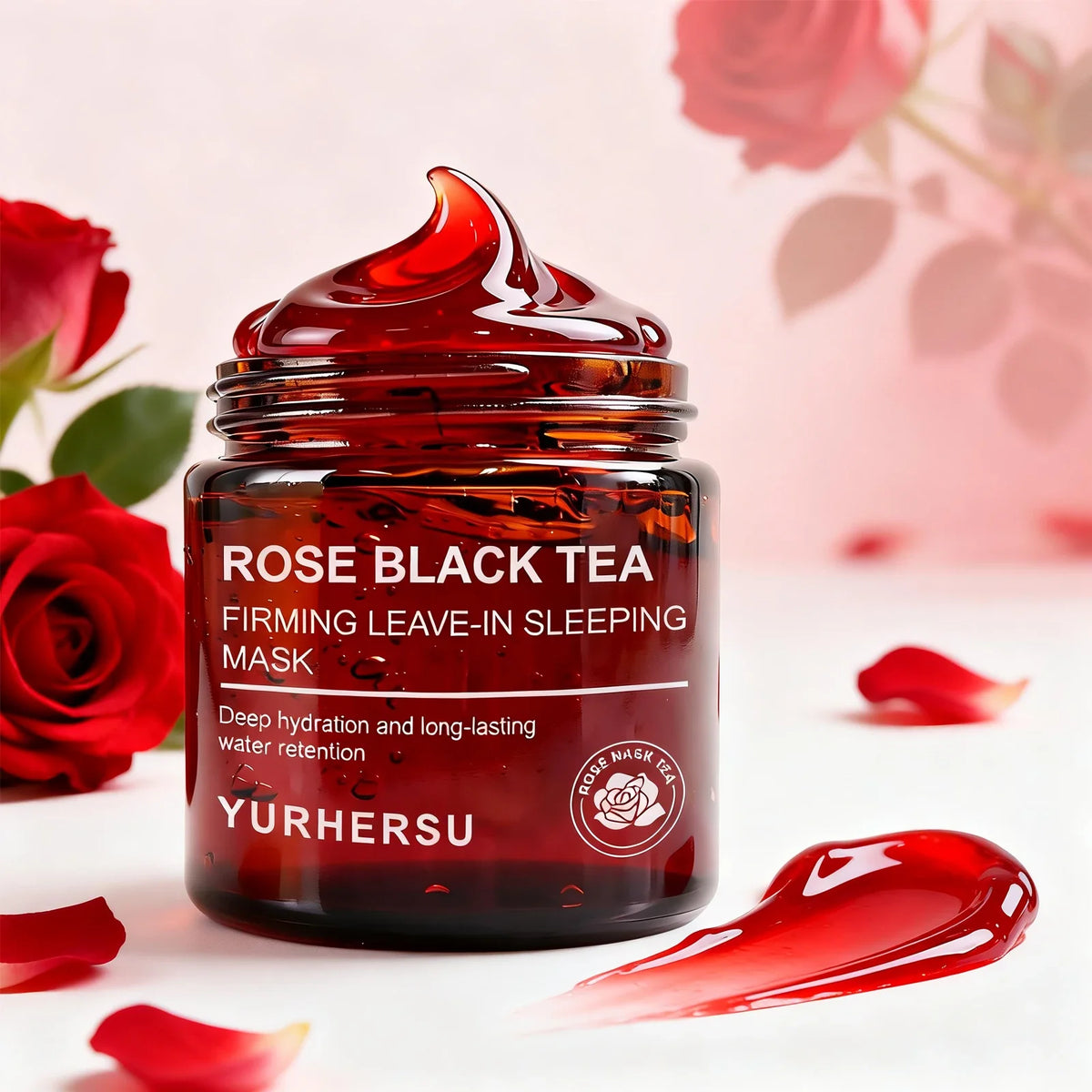 Rose Black Tea Overnight Sleeping Mask – Hydration & Glow
