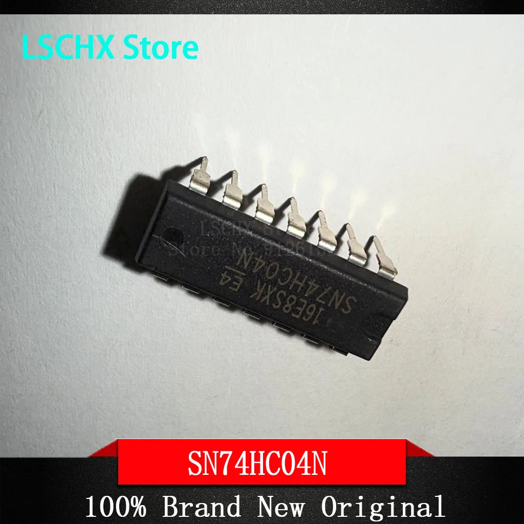 10-Pack SN74HC DIP Logic ICs – 74HC00 74HC04 74HC244 & More