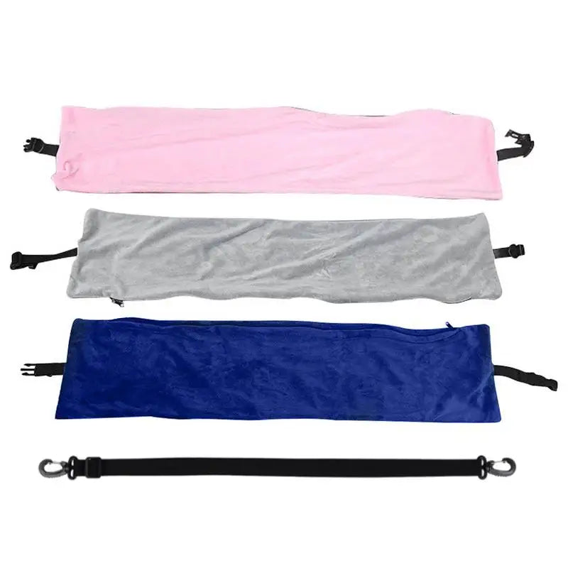Stuffable Neck Pillow Velvet Soft Pillowcase Travel Comfortable No