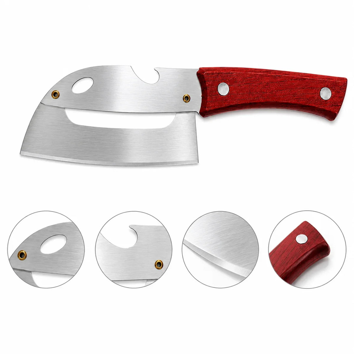 Stainless Steel Pineapple Peeler Knife | Fruit & Veggie Tool