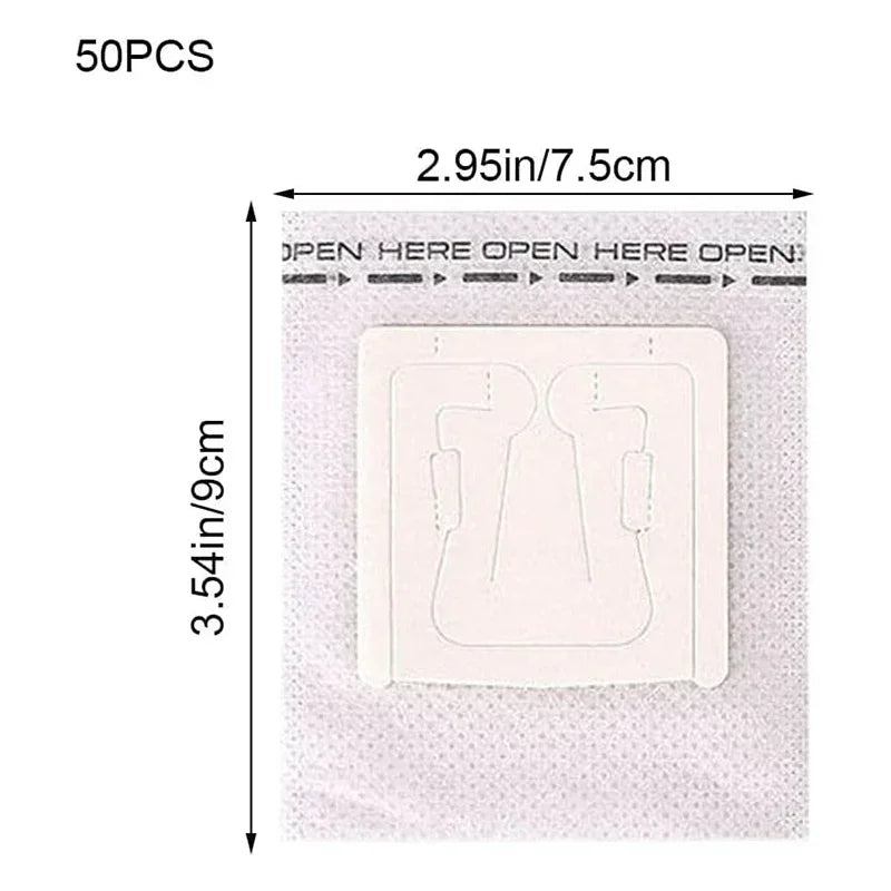 Biodegradable Disposable Drip Coffee Filter Bags – 50 Pack
