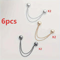 Magnetic Clothing Clip Adjustable Chain Design Spherical Trim