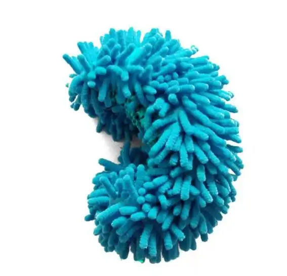 Chenille Mop Slippers Microfiber Floor Cleaning Shoe Covers 2pc