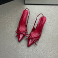 Women's High Heel Butterfly-Knot Sandals – Wedding Party