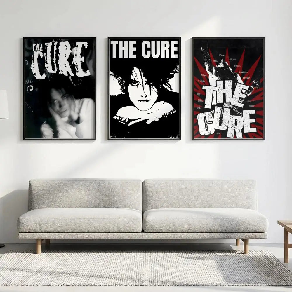 The C-Cure Band HD Art Poster – Waterproof Sticky Wall Decor