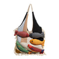 Tassel Knit Fish Tote Bag – Cute Casual Shoulder Handbag