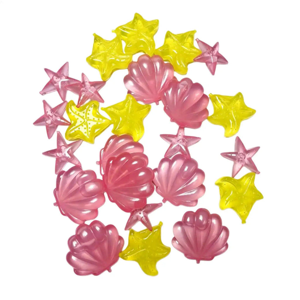 24-Pack Reusable Star-Shaped Ice Cubes | No-Dilution Drink Chillers