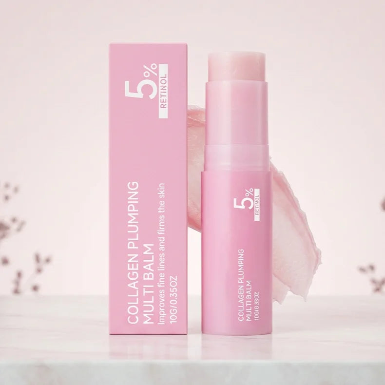 5% Retinol Collagen Plumping Balm Stick – All-In-One Moisturizer