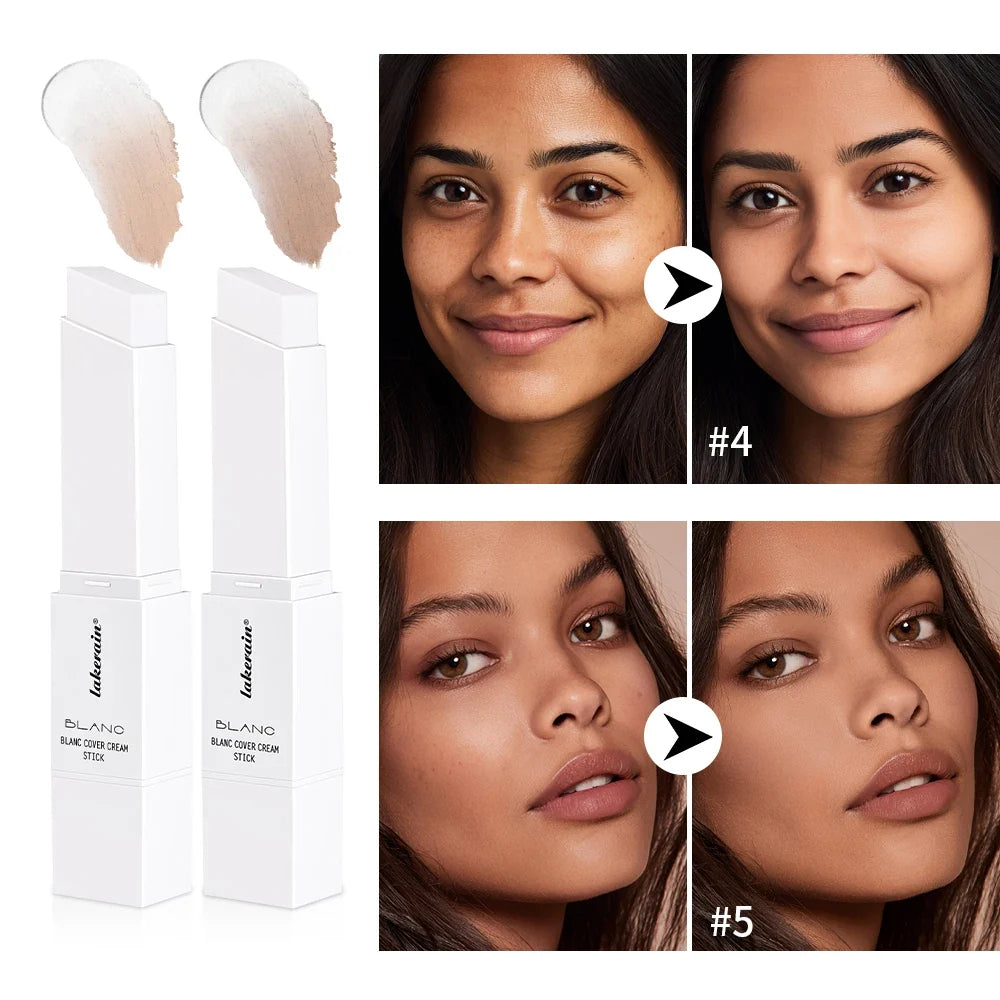 Lakerain Color-Changing Foundation Stick – Full Coverage Matte