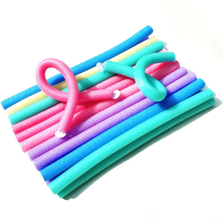 10-Piece Foam Hair Rollers – No-Heat Sponge Curlers for All Hair