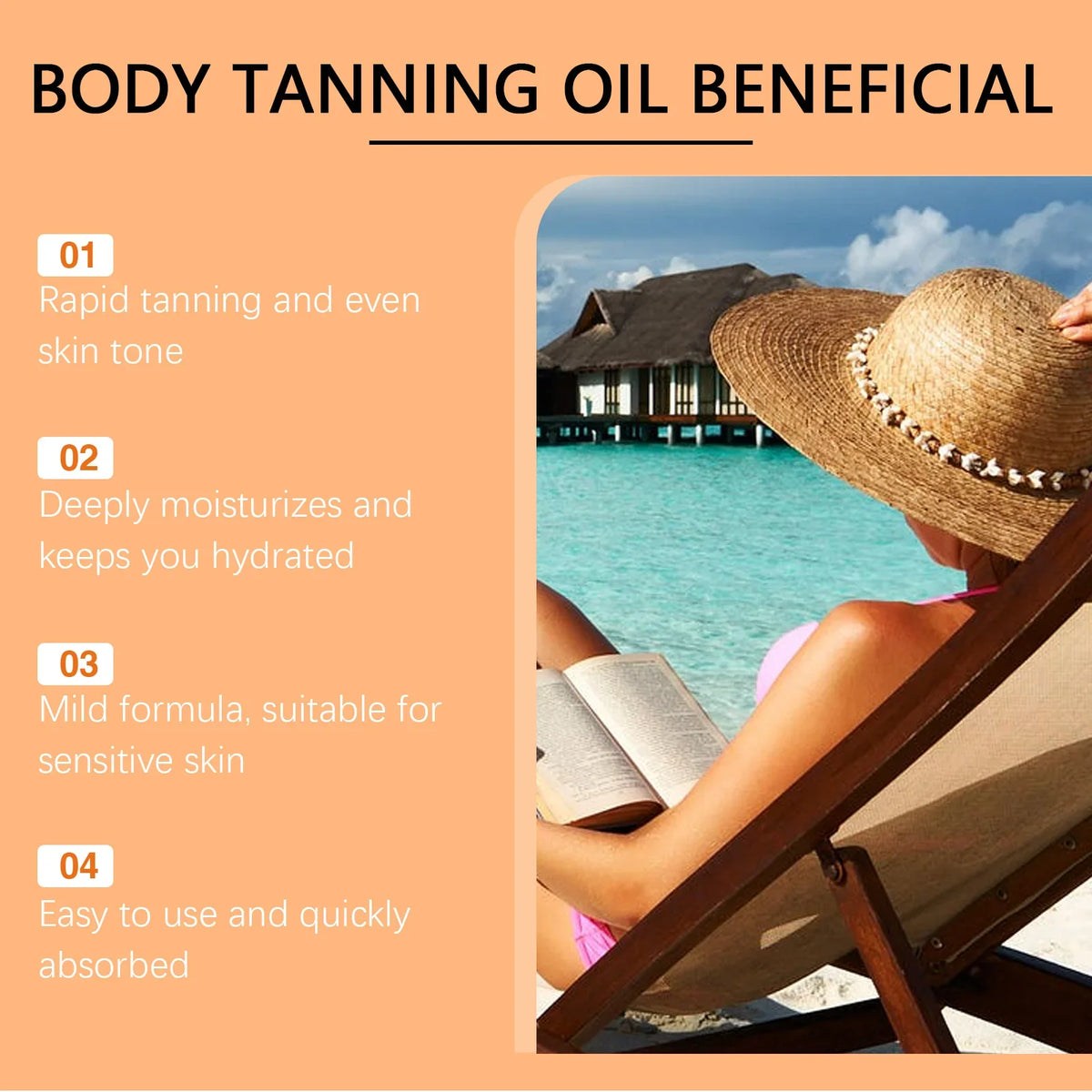 Aloe Vera Tanning Serum – Natural Bronzing Glow Lotion