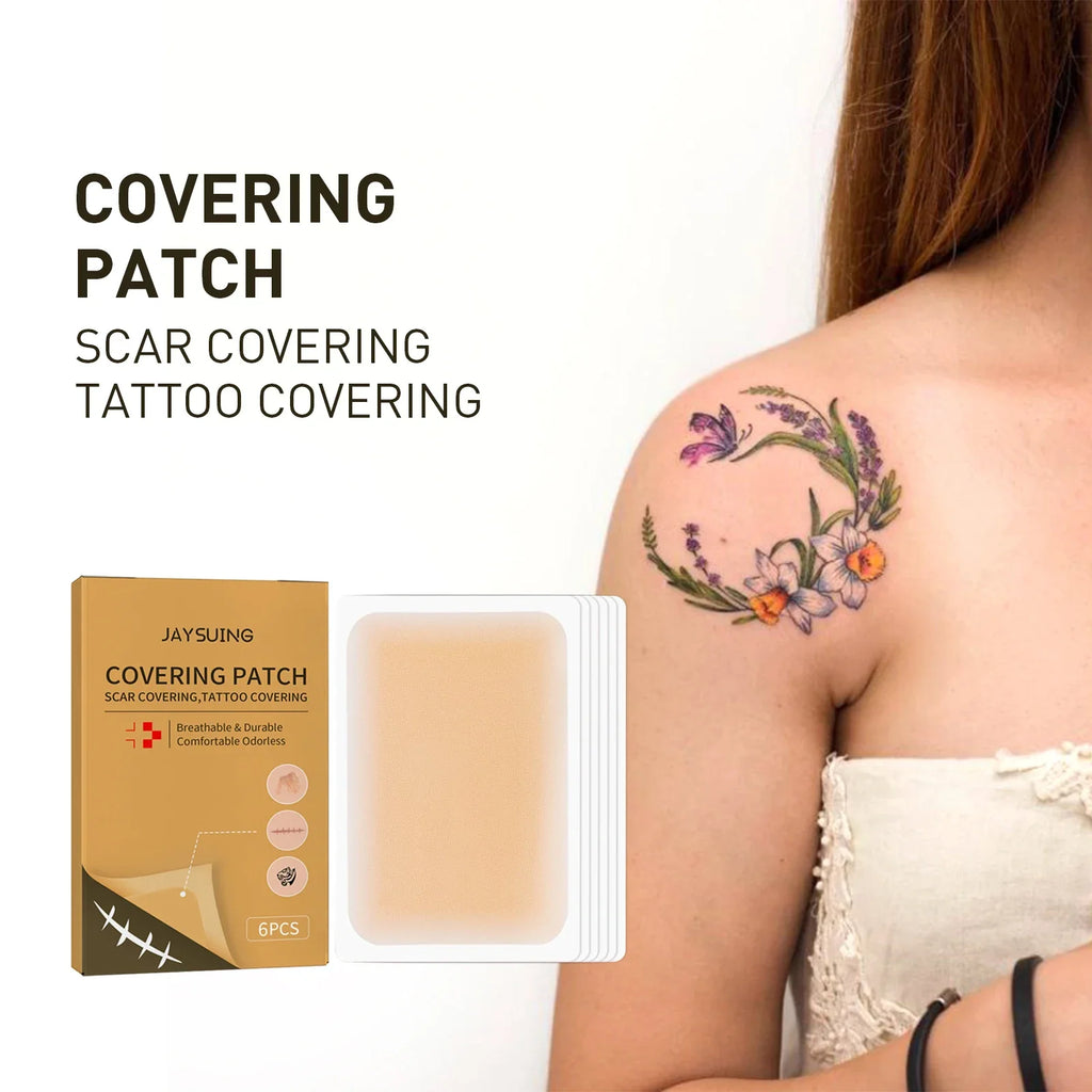 Waterproof Scar & Tattoo Cover Patches – Invisible Body Concealer