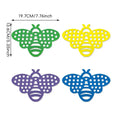 4-Pack Floating Bee Island Waterer – Anti-Drowning Drinking Tray