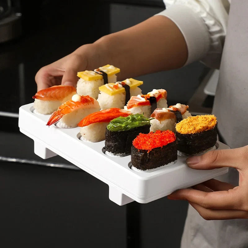 Japanese 10 Grids Sushi Mold Rice Ball Maker DIY Tool