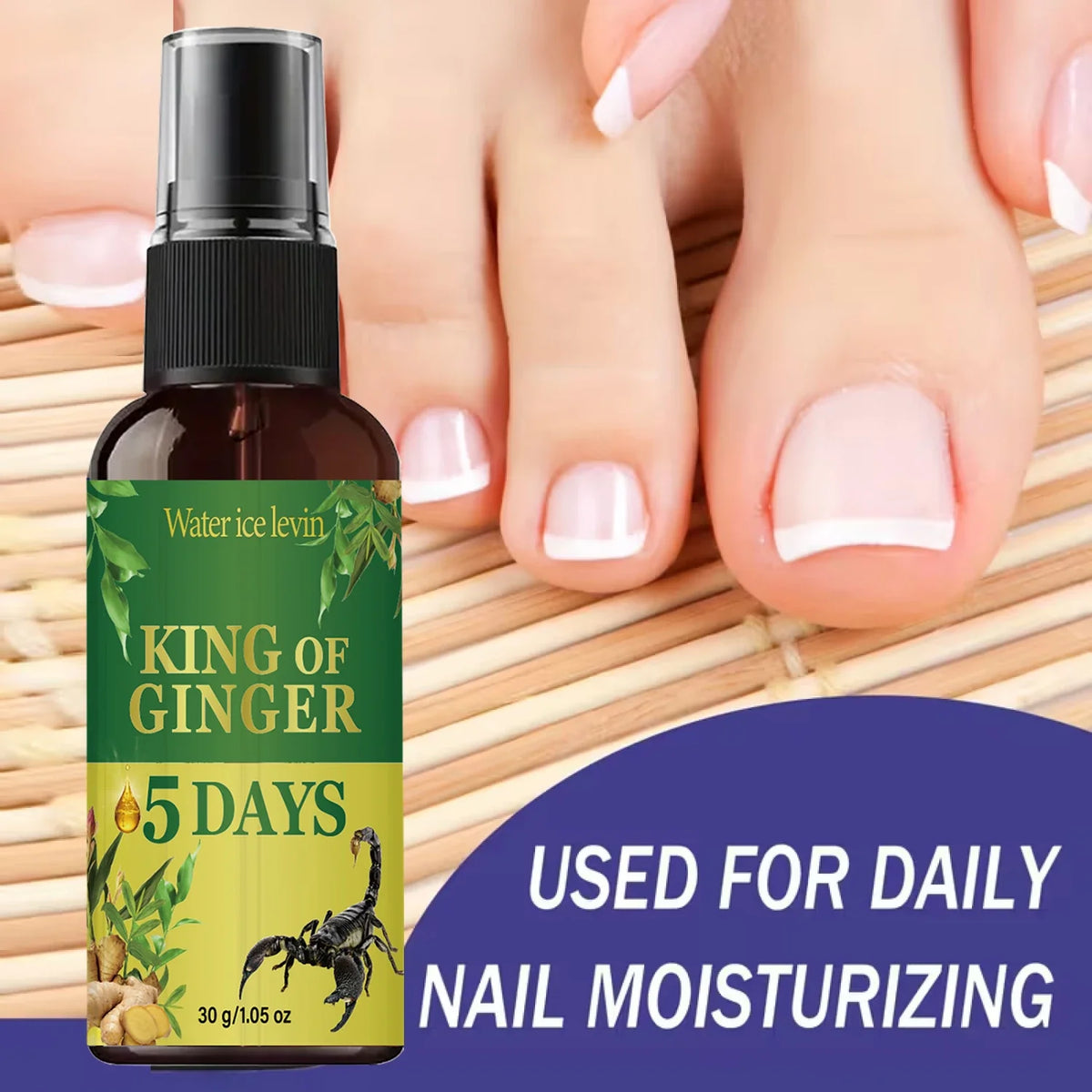 Nail Care Spray – Collagen & Hyaluronic Acid for Strong Nails