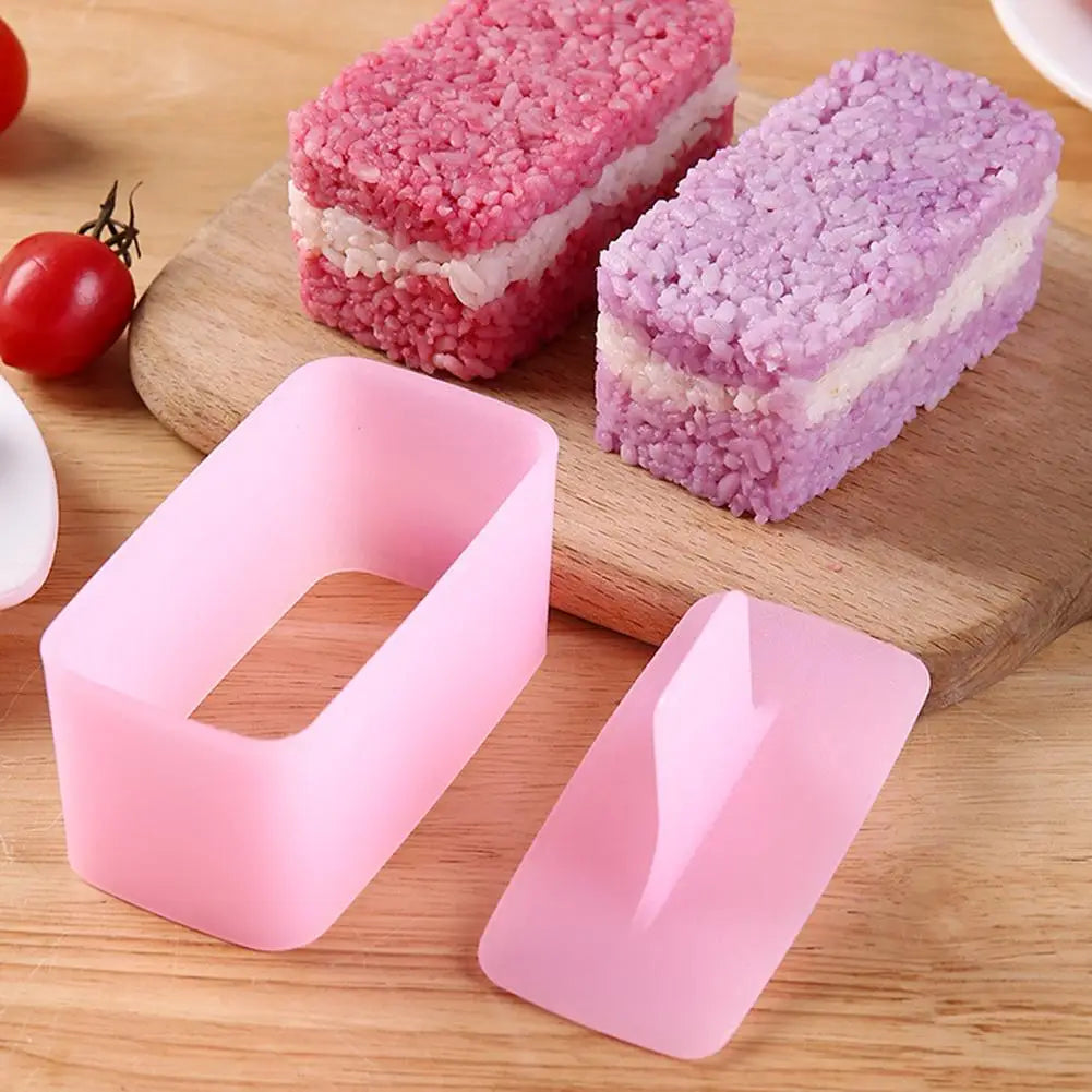 Triangle Rice Ball Mold Set – DIY Onigiri & Sushi Press Tool