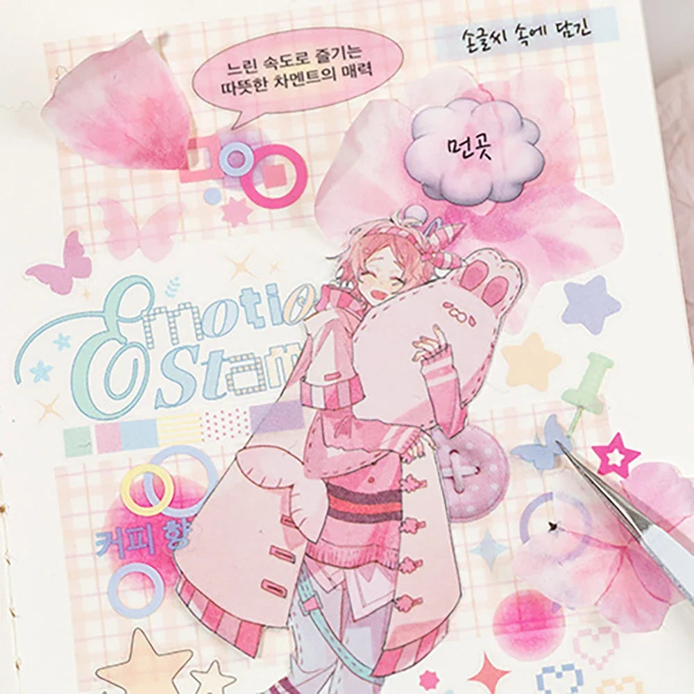 Notebook Series Stickers Korean Basic Versatile Small Elements