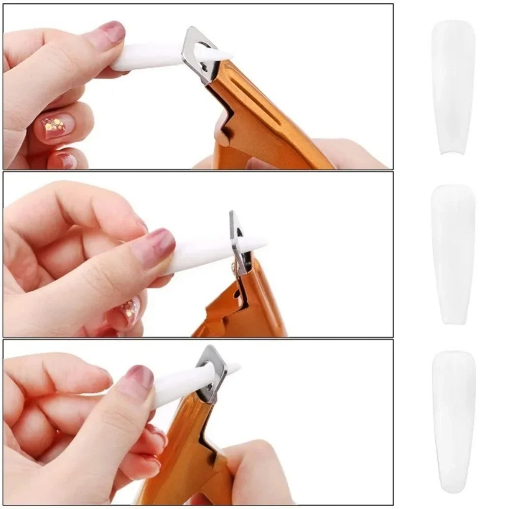 Acrylic Nail Clipper Magnetic U-Cut | Gel & False Nail Cutter