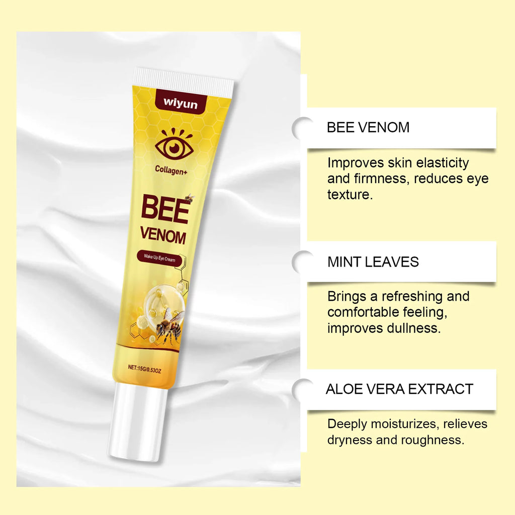 WIYUN Bee Venom Eye Cream – Firm, Brighten & Hydrate 15g