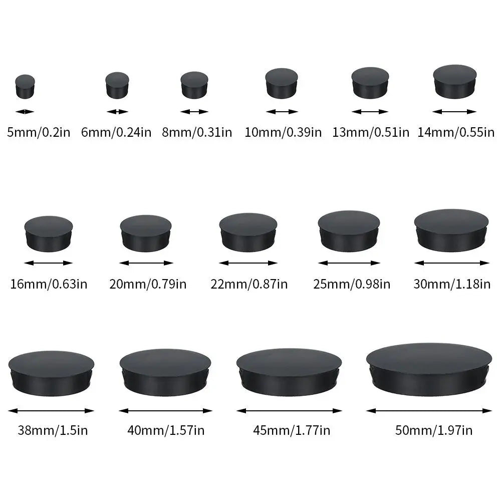 Plastic Ceramic Tile Hole Bulkhead Buckle Pipe Plug Cover Head