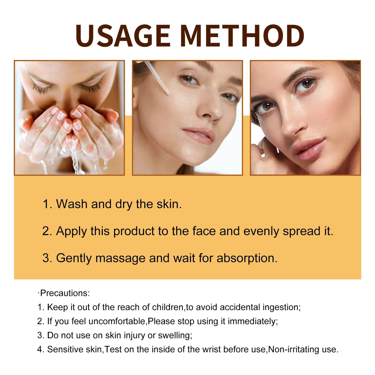 EELHOE Self Tanning Drops – Sunless Tan Serum Face & Body 30ml