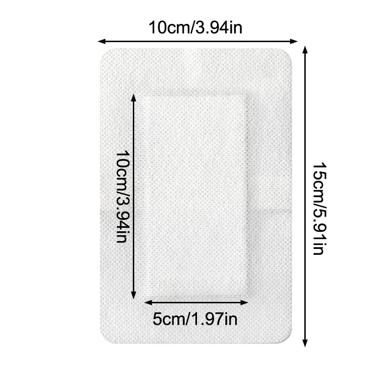 Waterproof Sterile Wound Dressings 10–30 Pcs | 10×15 cm Pads