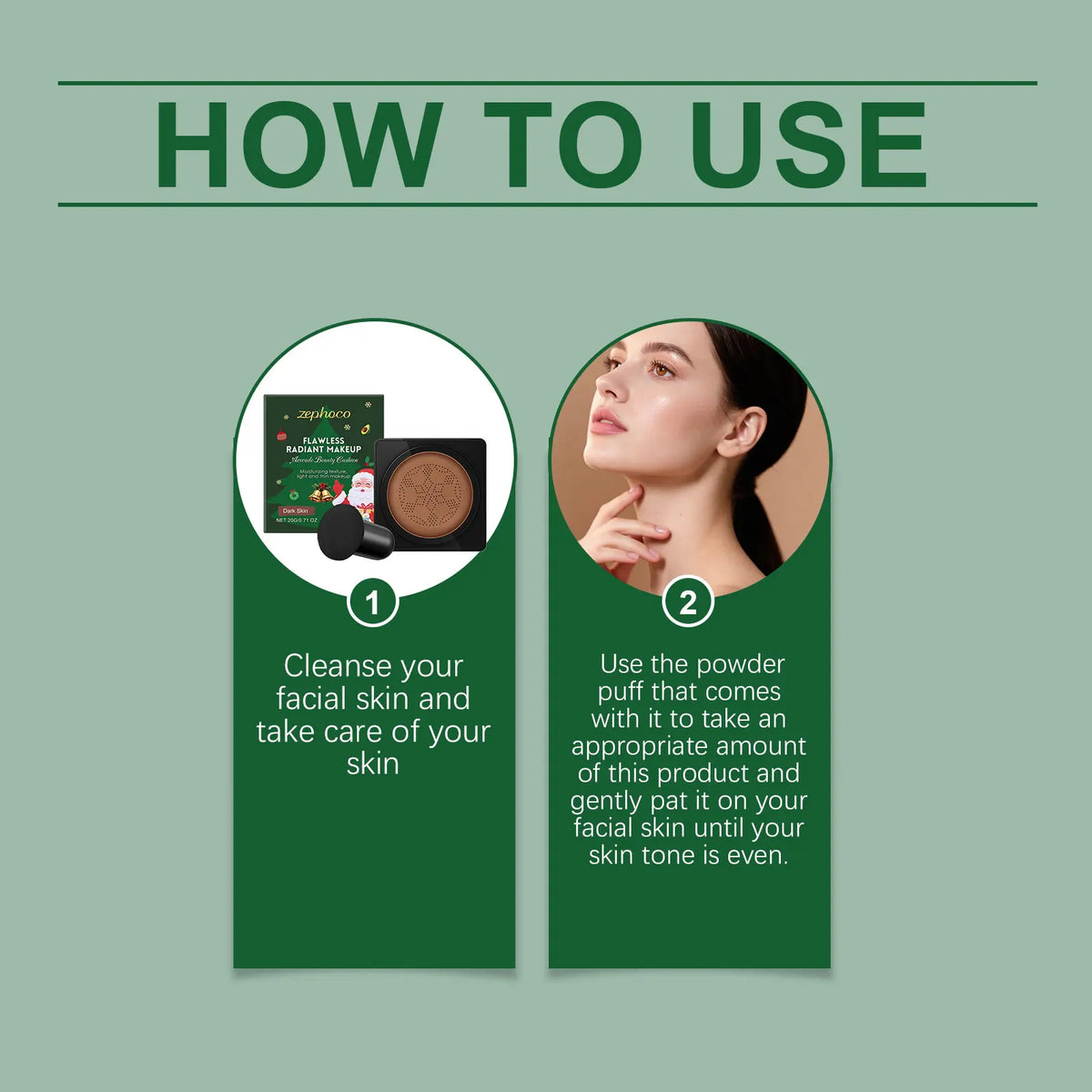 Deep Skin Tone Radiance Cushion Cream | Long-Lasting Primer