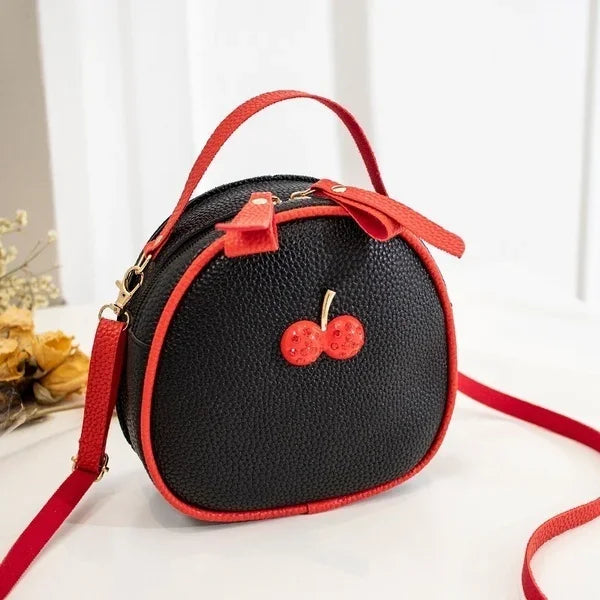 Litchi Grain Mini Backpack – Women's Crossbody Shoulder Bag
