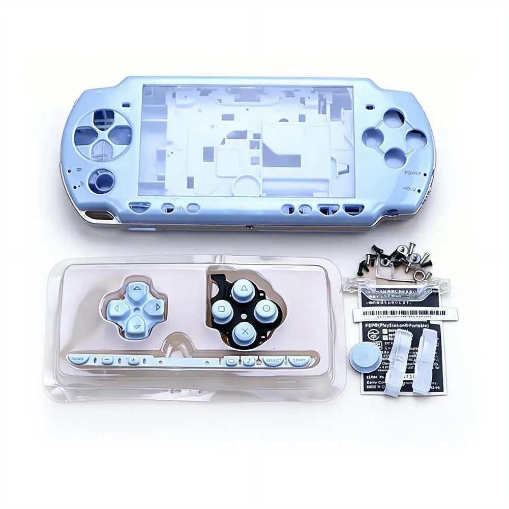 PSP 2000 Full Replacement Housing Shell Kit – Buttons & Screws