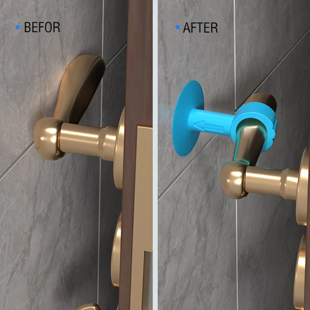 Soft Silicone Door Stopper Anti-damage Wall Protector Suction Cup