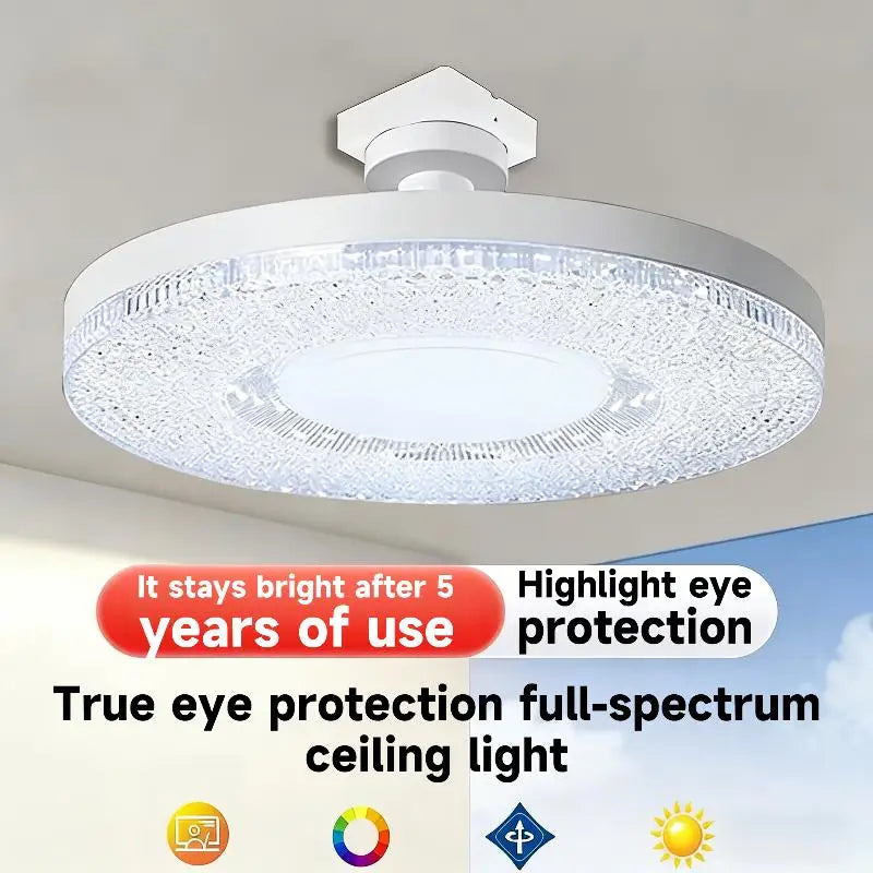 E27 LED Crystal UFO Bulb – Ultra-Bright Energy-Saving Light