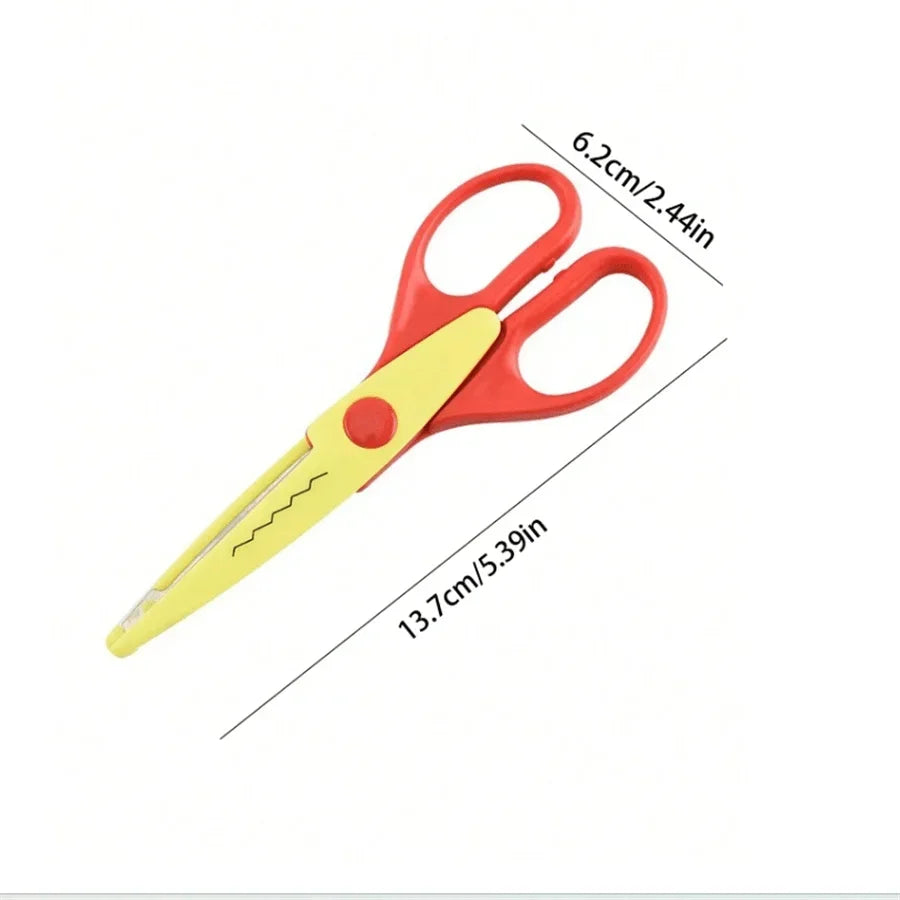 Kids Safety Scissors Set of 6 – Art, Craft & Scrapbooking