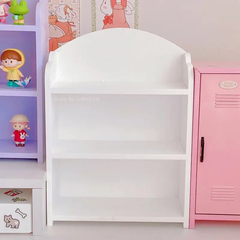 3-Tier Wooden Storage Shelf | Home Office & Kids Organizer