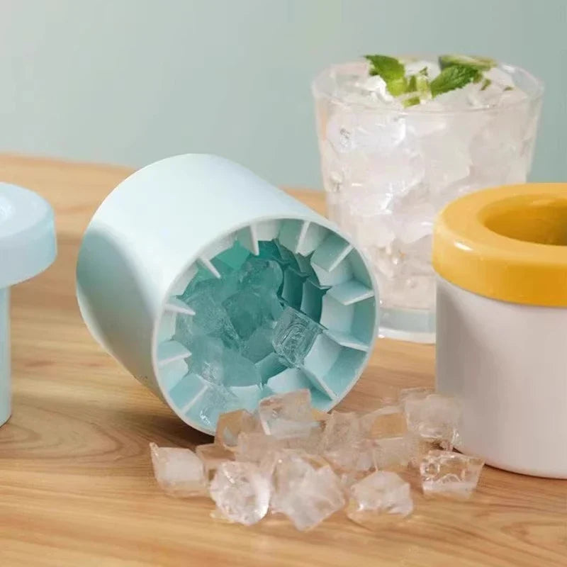 Silicone Round Ice Cube Mold – DIY Homemade Ice Ball Maker