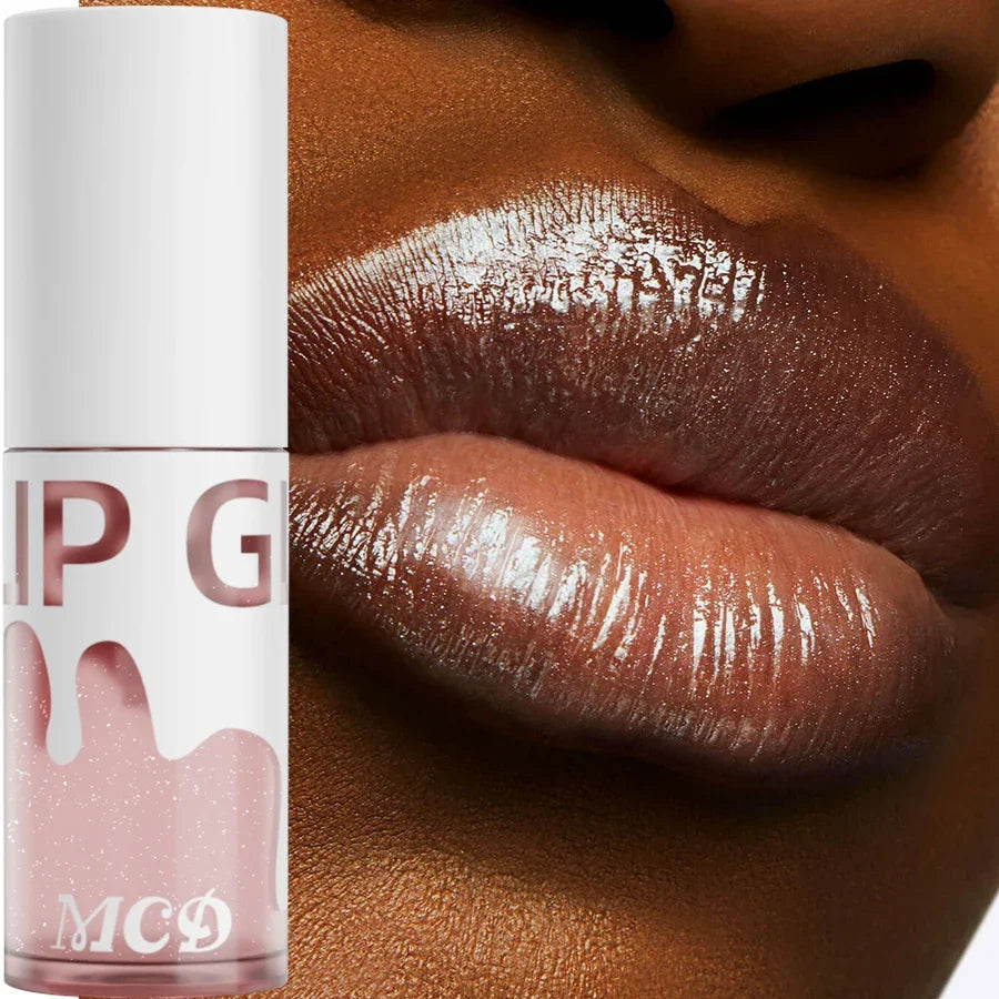 MCD Glitter Shimmer Lip Oil – Hydrating Plumping Glow Gloss