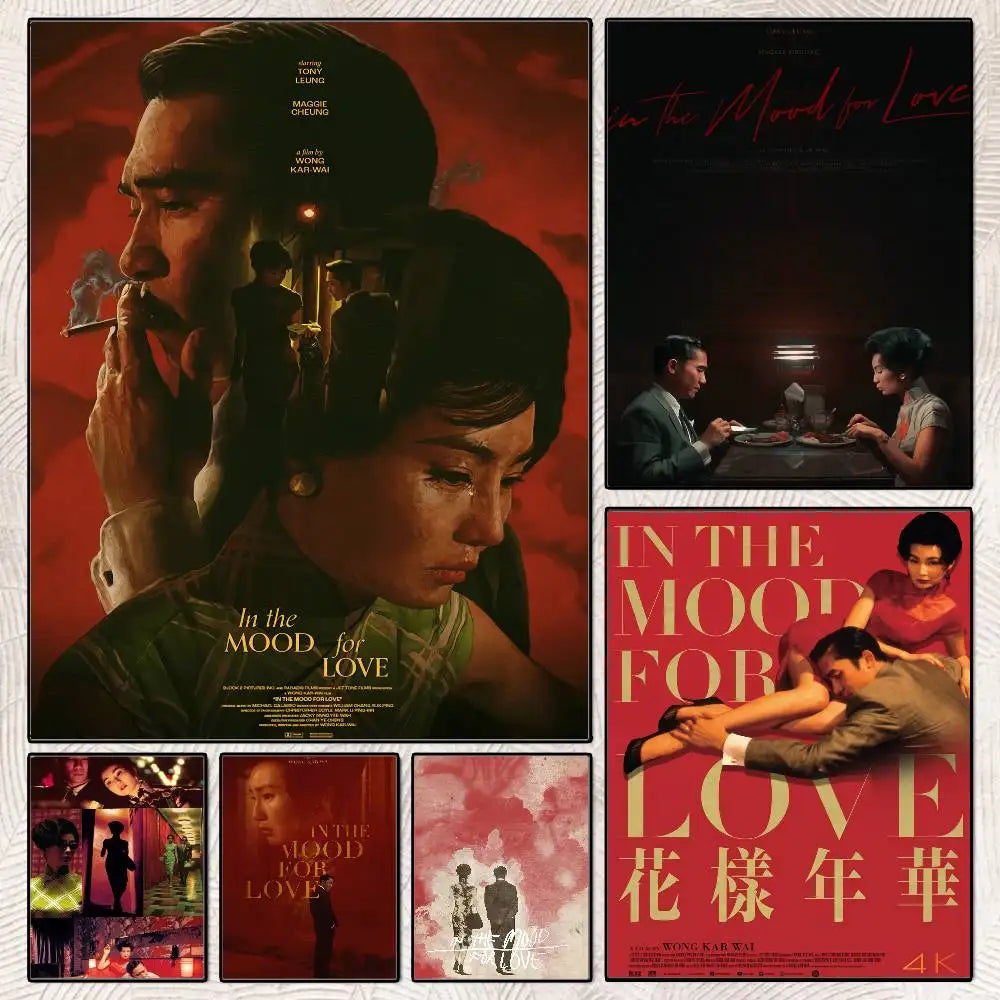 In the Mood for Love HD Movie Poster – Waterproof Self-Adhesive